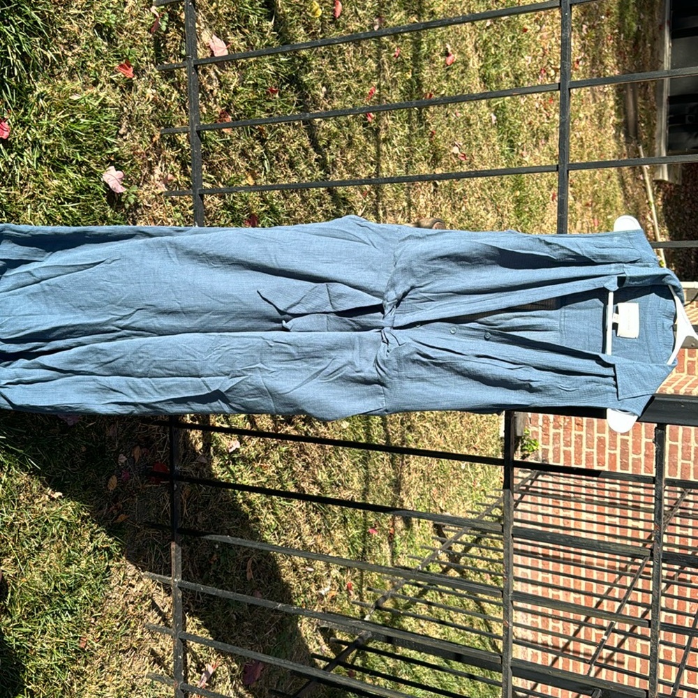 Dusty blue Brochu Walker Jumpsuit, M